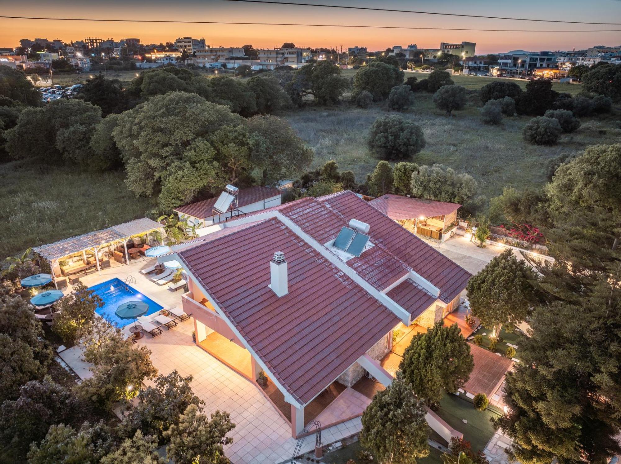 Artzy Villa Rhodes City Exterior foto